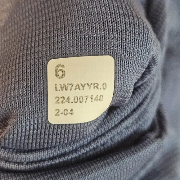 Lululemon Hotty Hot High-Rise Lined Short 4" Oasis Blue Women's 6 - Picture 6 of 6